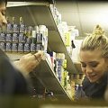 MK and Ash doing late-night food shopping in Paris-marzec 2007