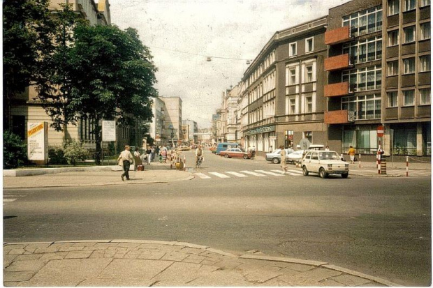 Ul.Krakowska,zdjecie z lat 80