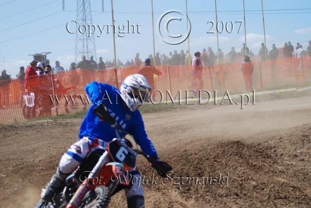 MOTOCROSS MISTRZOSTWA EUROPY w kl.. 125 J. Open Gdańsk 29.04.2007r.
www.ANWOMEDIA.pl