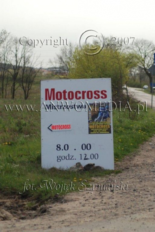 MOTOCROSS MISTRZOSTWA EUROPY w kl.. 125 J. Open Gdańsk 29.04.2007r.
www.ANWOMEDIA.pl