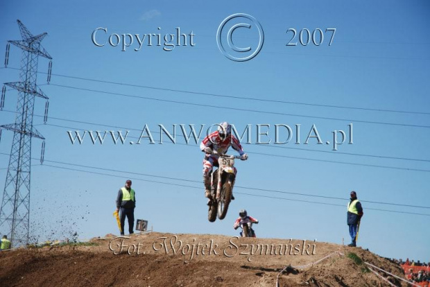 MOTOCROSS MISTRZOSTWA EUROPY w kl.. 125 J. Open Gdańsk 29.04.2007r.
www.ANWOMEDIA.pl