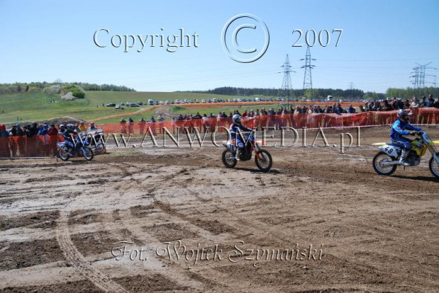 MOTOCROSS MISTRZOSTWA EUROPY w kl.. 125 J. Open Gdańsk 29.04.2007r.
www.ANWOMEDIA.pl