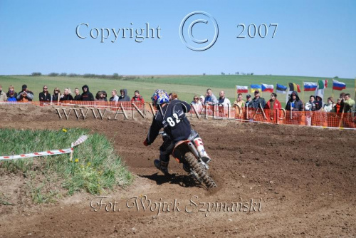 MOTOCROSS MISTRZOSTWA EUROPY w kl.. 125 J. Open Gdańsk 29.04.2007r.
www.ANWOMEDIA.pl