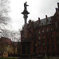 Wroclaw. Ostrow Tumski. Statua Jezusa Odkupiciela