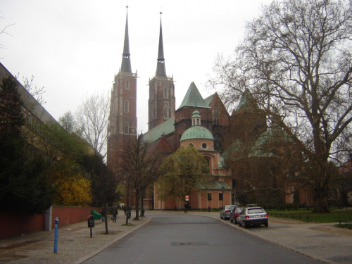 Wroclaw. Ostrow Tumski. Wroclawska katedra sw Jana Chrzciciela