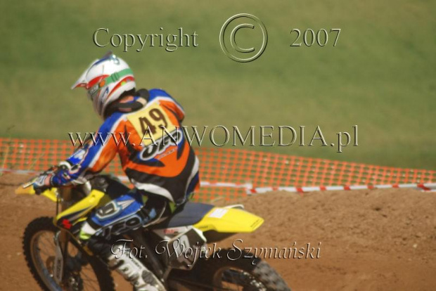 MOTOCROSS MISTRZOSTWA EUROPY w kl. 125 J. open Gdańsk 29.04.2007r.
www.ANWOMEDIA.pl