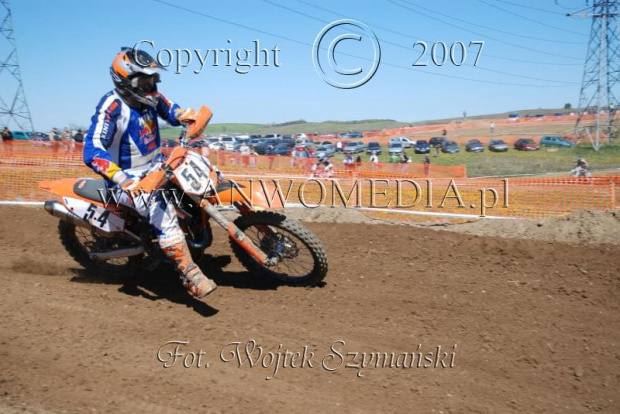 MOTOCROSS MISTRZOSTWA EUROPY w kl. 125 J. open Gdańsk 29.04.2007r.
www.ANWOMEDIA.pl