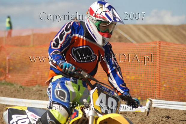 MOTOCROSS MISTRZOSTWA EUROPY w kl. 125 J. open Gdańsk 29.04.2007r.
www.ANWOMEDIA.pl