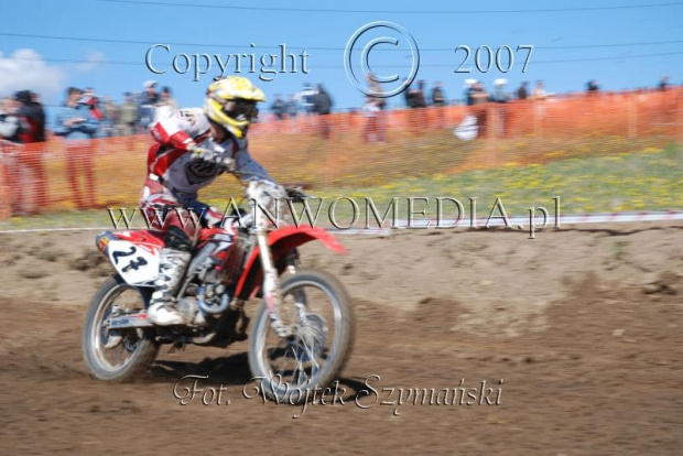 MOTOCROSS MISTRZOSTWA EUROPY w kl. 125 J. open Gdańsk 29.04.2007r.
www.ANWOMEDIA.pl