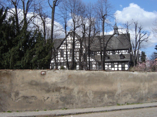 Obiekty kompleksu Ewangelickiego Kosciola Pokoju. Obiekt wpisany na liste swiatowego dziedzictwa UNESCO #Slask #Swidnica #DolnySlask #Schlesien #Slezsko
