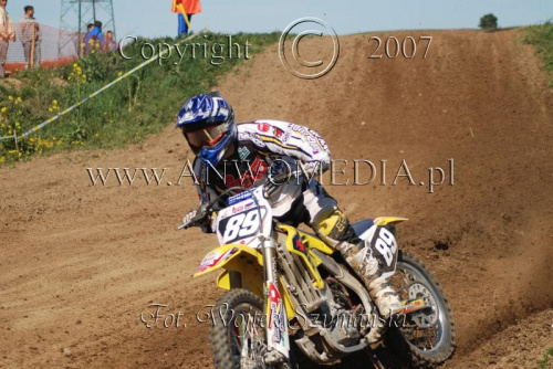 MOTOCROSS MISTRZOSTWA EUROPY w kl. 125 J. open Gdańsk 29.04.2007r.
www.ANWOMEDIA.pl