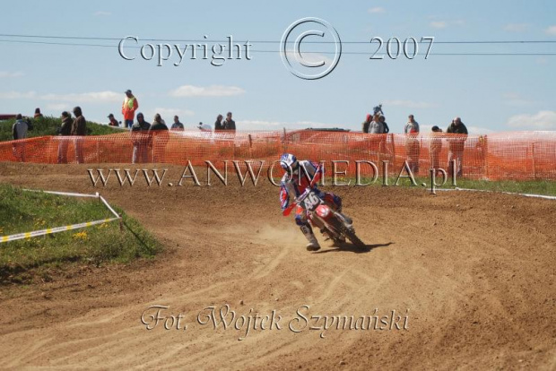 MOTOCROSS MISTRZOSTWA EUROPY w kl. 125 J. open Gdańsk 29.04.2007r.
www.ANWOMEDIA.pl