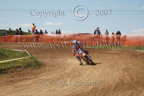 MOTOCROSS MISTRZOSTWA EUROPY w kl. 125 J. open Gdańsk 29.04.2007r.
www.ANWOMEDIA.pl