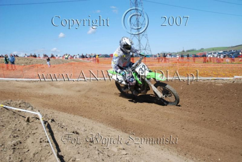 MOTOCROSS MISTRZOSTWA EUROPY w kl. 125 J. open Gdańsk 29.04.2007r.
www.ANWOMEDIA.pl