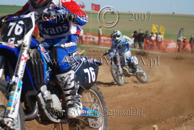 MOTOCROSS MISTRZOSTWA EUROPY w kl. 125 J. open Gdańsk 29.04.2007r.
www.ANWOMEDIA.pl