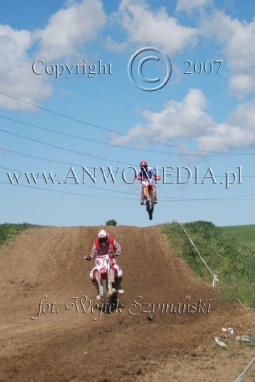 MOTOCROSS MISTRZOSTWA EUROPY w kl. 125 J. open Gdańsk 29.04.2007r.
www.ANWOMEDIA.pl