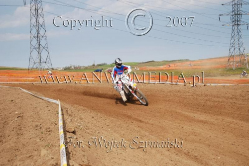 MOTOCROSS MISTRZOSTWA EUROPY w kl. 125 J. open Gdańsk 29.04.2007r.
www.ANWOMEDIA.pl