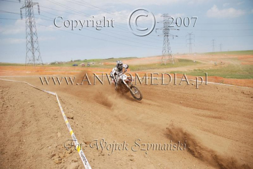 MOTOCROSS MISTRZOSTWA EUROPY w kl. 125 J. open Gdańsk 29.04.2007r.
www.ANWOMEDIA.pl