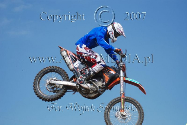 MOTOCROSS MISTRZOSTWA EUROPY w kl. 125 J. open Gdańsk 29.04.2007r.
www.ANWOMEDIA.pl