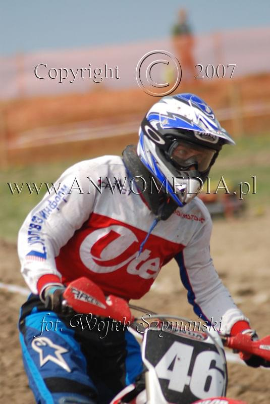 MOTOCROSS MISTRZOSTWA EUROPY w kl. 125 J. open Gdańsk 29.04.2007r.
www.ANWOMEDIA.pl