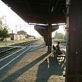 Peron II dworca kolejowego w Zielonej Górze