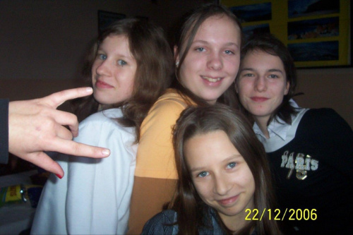 Paulina, Marta, Sandra i Gosia