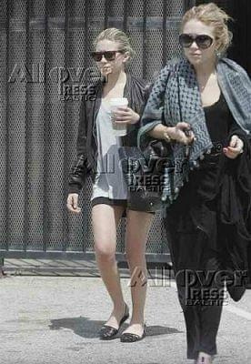 MK and Ash out in LA-paparazzi kwiecień 2007