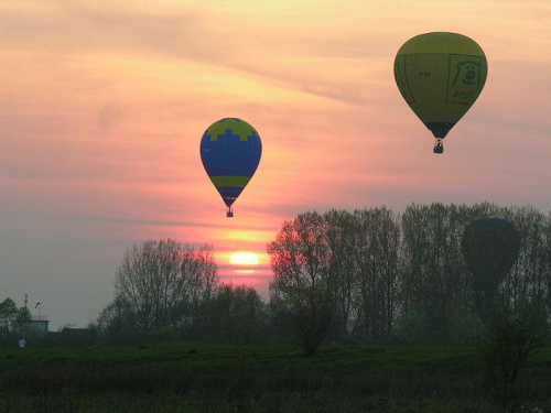 #balony #niebo #ZachódSłońca