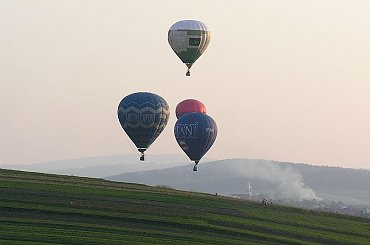 #ZachódSłońca #balony #niebo