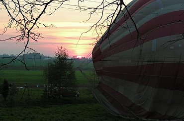 #ZachódSłońca #balony #niebo