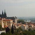 panorama praska z katedrą św. Wita #karpacz #praga #góry