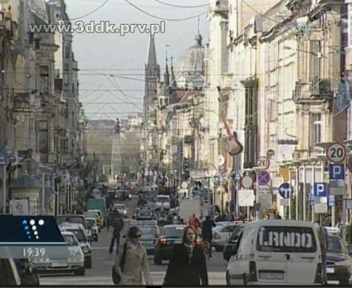 2007.05.01 - Wiadomości TVP - Łódź, ulica Piotrkowska.