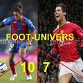 moje dzieło.... Ronaldinho and Cristiano Ronaldo :D #CristianoRonaldo #Ronaldinho #Barcelona #ManchesterUnited