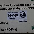 15.07.2006 - akcja plakatowa NOP Sanok