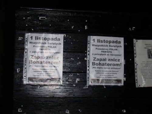 1.11.2006 - wszystkich świętych - nop sanok