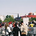 Start Mazovii MTB Maratonu na Bemowie 3 maja 2007r. plus helokopter filmujący dla TVN