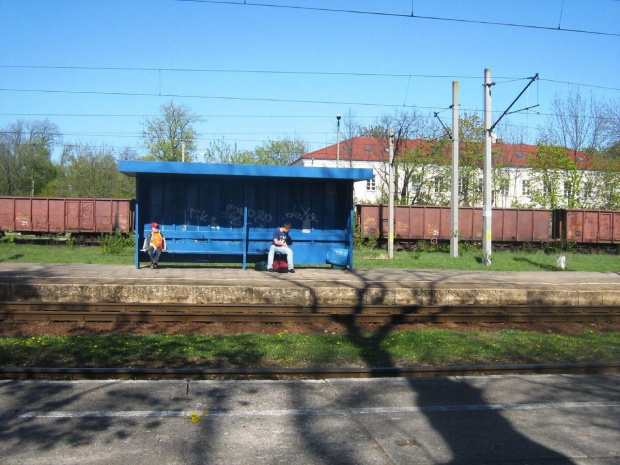 Grajewo, w pociągu, podróż powrotna, 05.05.2007