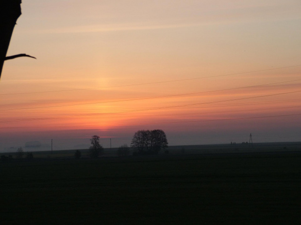 wschód słońca #przyroda