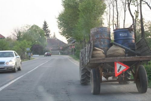 tuż za granicą węgierską już czujemy Rumunię