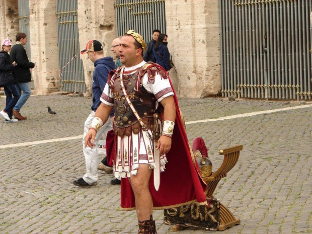 Pozostałości starożytnego Rzymu.Tu czuje się historię.