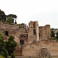 Zabytki starożytnego Rzymu. Forum Romanum.