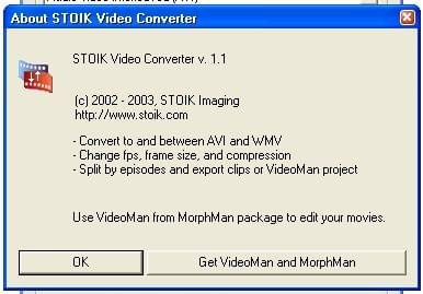 Okno powitalne Programu Stoik Video Conventer #Video