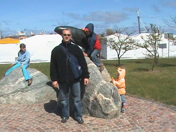 3 maj 2007-Morświn-Damian z dziećmi.