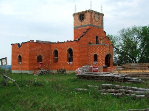 Budowa kościoła w Nasiłowie #Nasiłów #kościół