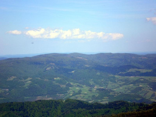 Pisana i Łabowska Hala z Radziejowej