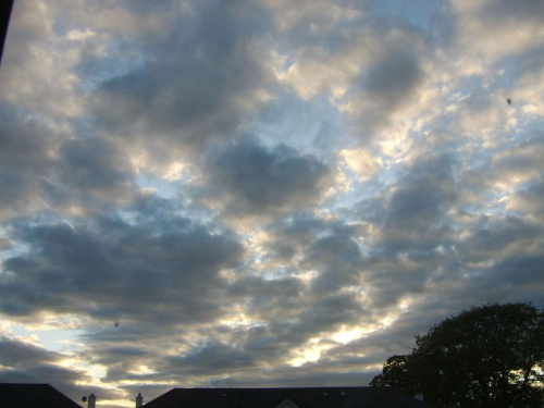 chmurki w Kilkenny ,piekne uwielbiam chmury:))