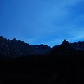 październikowa noc w Tatrach #góry #tatry #noc #niebo