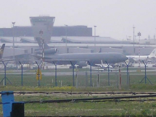 DC-10 US AFz bliska. #lotnisko