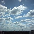 #chmury #krajobraz #słońce #zachód #osiedle #bloki #beton