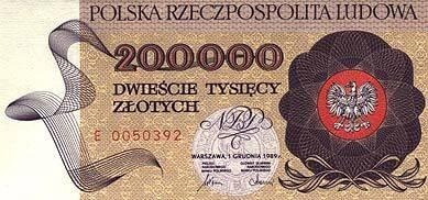 Banknoty lata 70-80-te #BanknotyKasaPieniądzeMonety